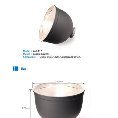 Aurora Parabola Narrow Beam 34 cm