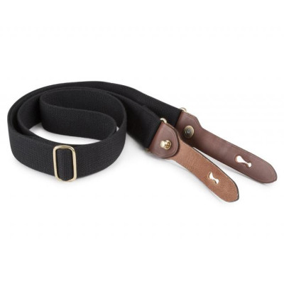 Billingham tracolla WOT lunghezza 38mm - Tan/Nera