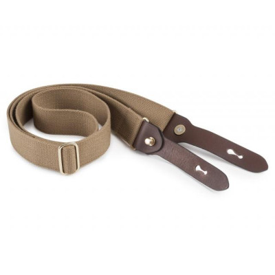 Billingham tracolla WOT lunghezza 38mm - Khaki/Cioccolato