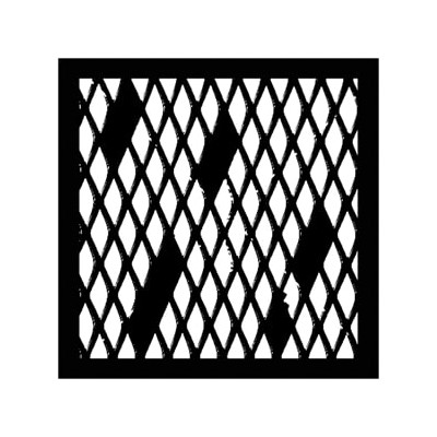 Chimera Pattern Urban Series  acciaio 40.6x40.6cm