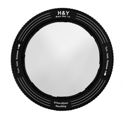 H&Y Filtri Revoring Black Promist  filtro 1/4 - 67-82mm