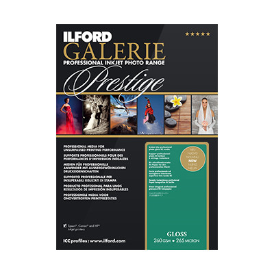 Ilford Galerie Prestige Glossy Photo 260gr A4x100