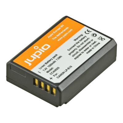 Jupio Value Pack: 2x Batteria LP-E10 + USB caricatore singolo