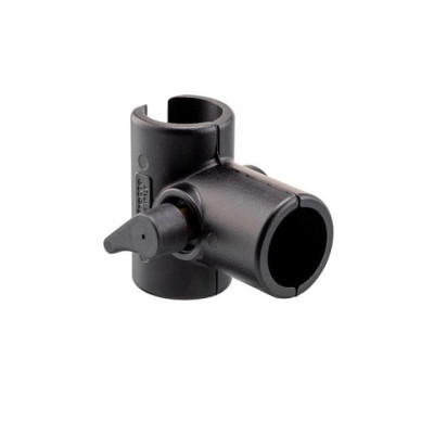 Manfrotto Giunto "T" per tubi perpendicolare - nero