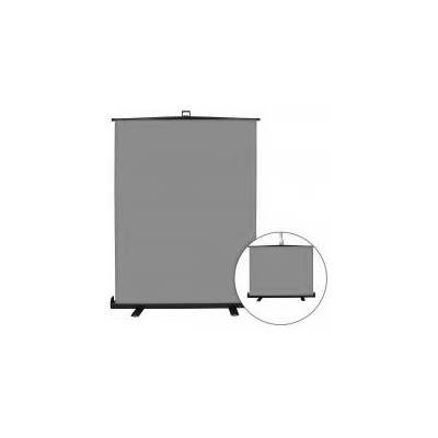 Trux Design Fondale Autoportante di stoffa 2x1.80m Grigio