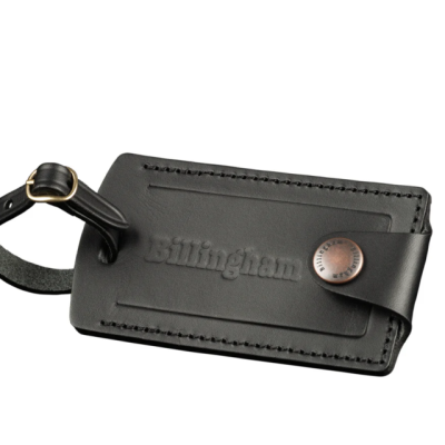 Billingham Targhetta color Nero d`ottone per valigia