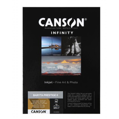 Canson Infinity Baryta Prestige II 340gr A3x25