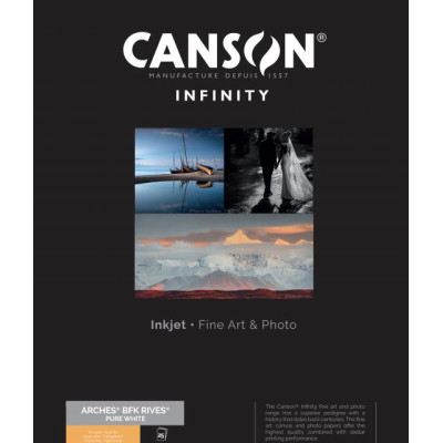 Canson Infinity Arches BFK Rives Pure White gr310 A2x25