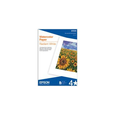 Epson WaterColor Paper Radiant White A3+ x20 gr190