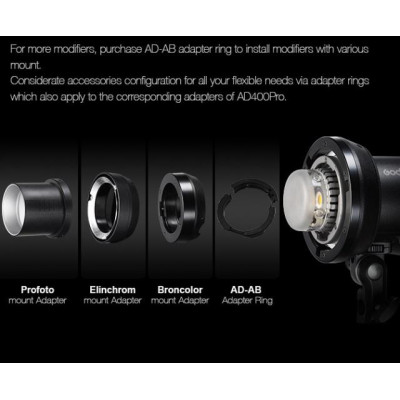 Godox Collare AD300 per adattatori baionette