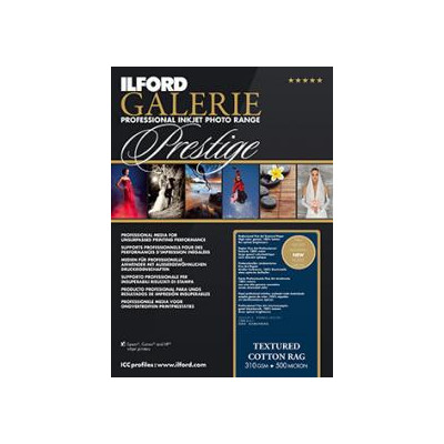 Ilford Galerie Prestige Textured Cotton Rag 310gr A3+x25
