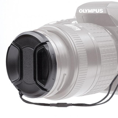 Kaiser Tappi anteriori obiettivi "Snap-On" con sicura ø 58 mm