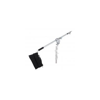 Meking Braccio giraffa 2 sezioni heavy 2.2m argento