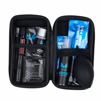 VSGO Kit portatile pulizia lenti e sensore