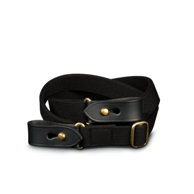 Billingham Tracolla Stowaway Nero/Nero finiture ottone