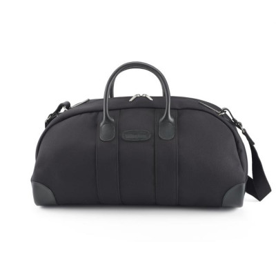 Billingham Borsa Weekender FibreNyte Nero/Bordi Cuoio nero