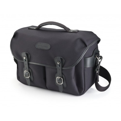 Billingham Borsa Hadley One FibreNyte Nero/Bordi Cuoio nero