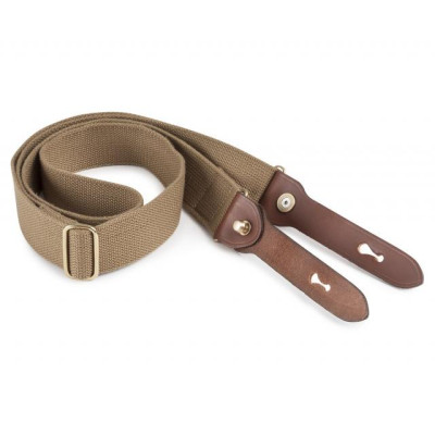 Billingham tracolla WOT lunghezza 38mm - Khaki/Tan