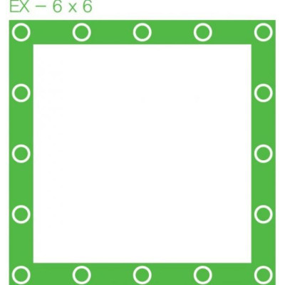 Aurora Softgrid 40ø 240x240cm con custodia e fissaggi