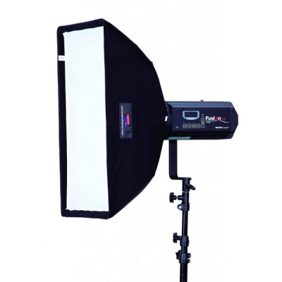 Aurora Softbox Strip arretrato 30x90 cm argento