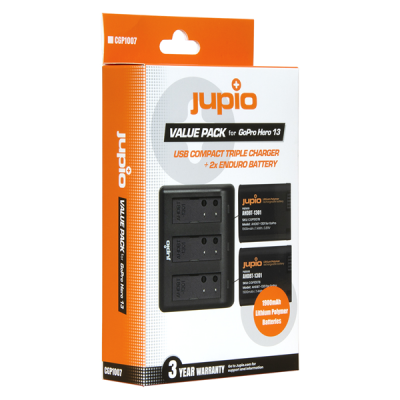 Jupio GoPro Hero 13 Value Pack