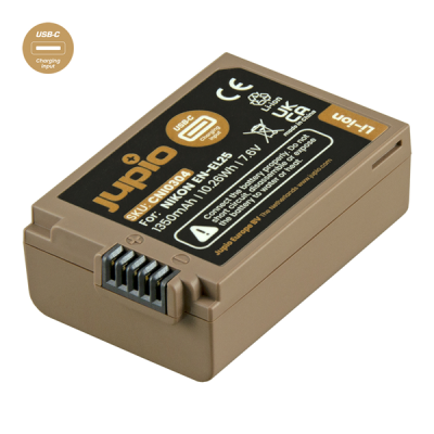 Jupio Batteria *ULTRA C* Nikon EN-EL25  (USB-C input) 1350mAh