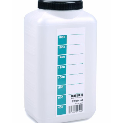 Kaiser Bottiglia per chimici 2000 ml bianca