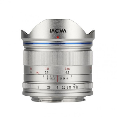 Laowa Venus Optics obiettivo 7.5mm f/2  MFT argento