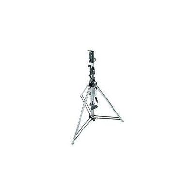 Manfrotto Stativo wind-up 3 sezioni argento