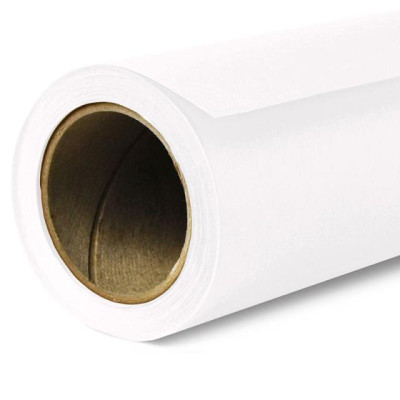 BD Background Fondale di carta 1.36x11m Pure White
