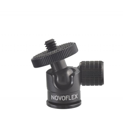 Novoflex Mini-Attacco sferico con slitta flash