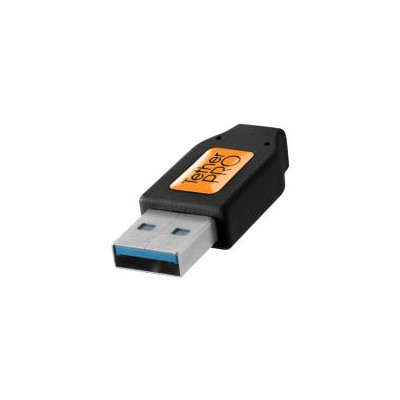 Tether Tools cavo USB 3.0 maschio A/maschio B 4.6m nero
